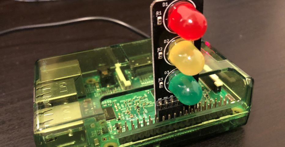 raspberry pi led indicator